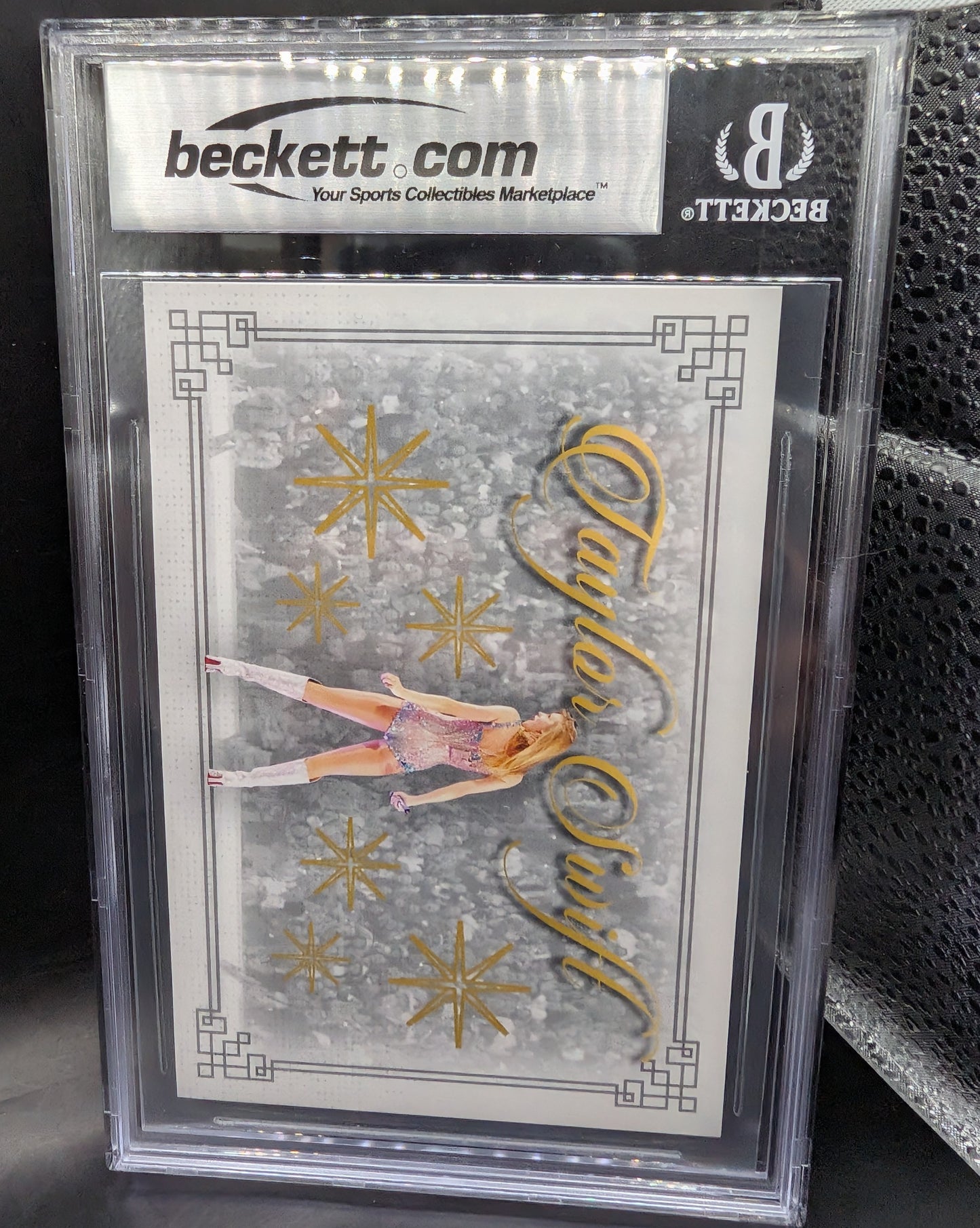 Taylor Swift Beckett Certified Cut Signature