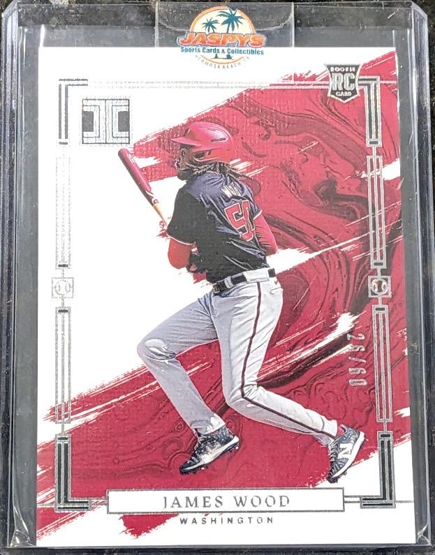 2024 Panini Impeccable #41 James Wood Silver #/60