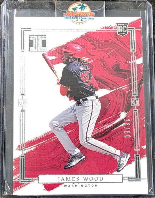 2024 Panini Impeccable #41 James Wood Silver #/60
