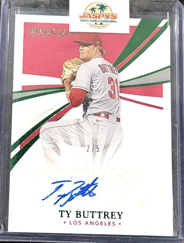 2021 Immaculate #IS-TY Ty Buttrey auto /5