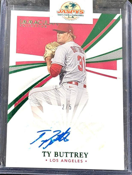 2021 Immaculate #IS-TY Ty Buttrey auto /5