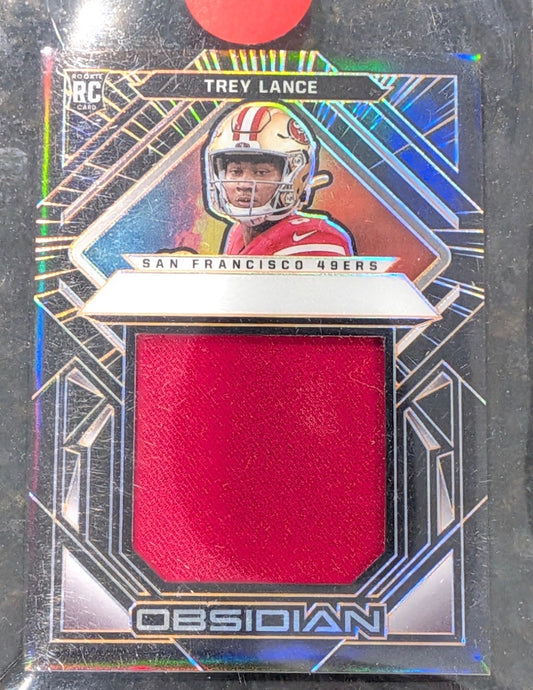2021 Panini Obsidian #VM-TRL Trey Lance #/50