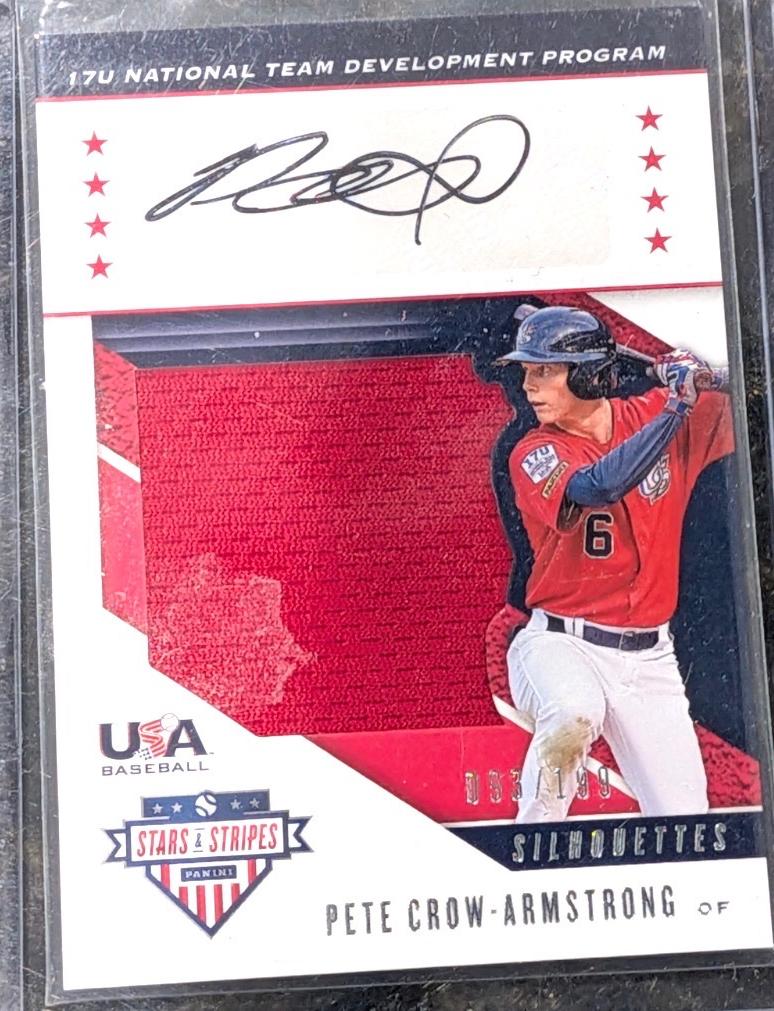 2019 Panini Stars & Stripes USA BB  #USA-CZ Pete Crow-Armstrong #/199