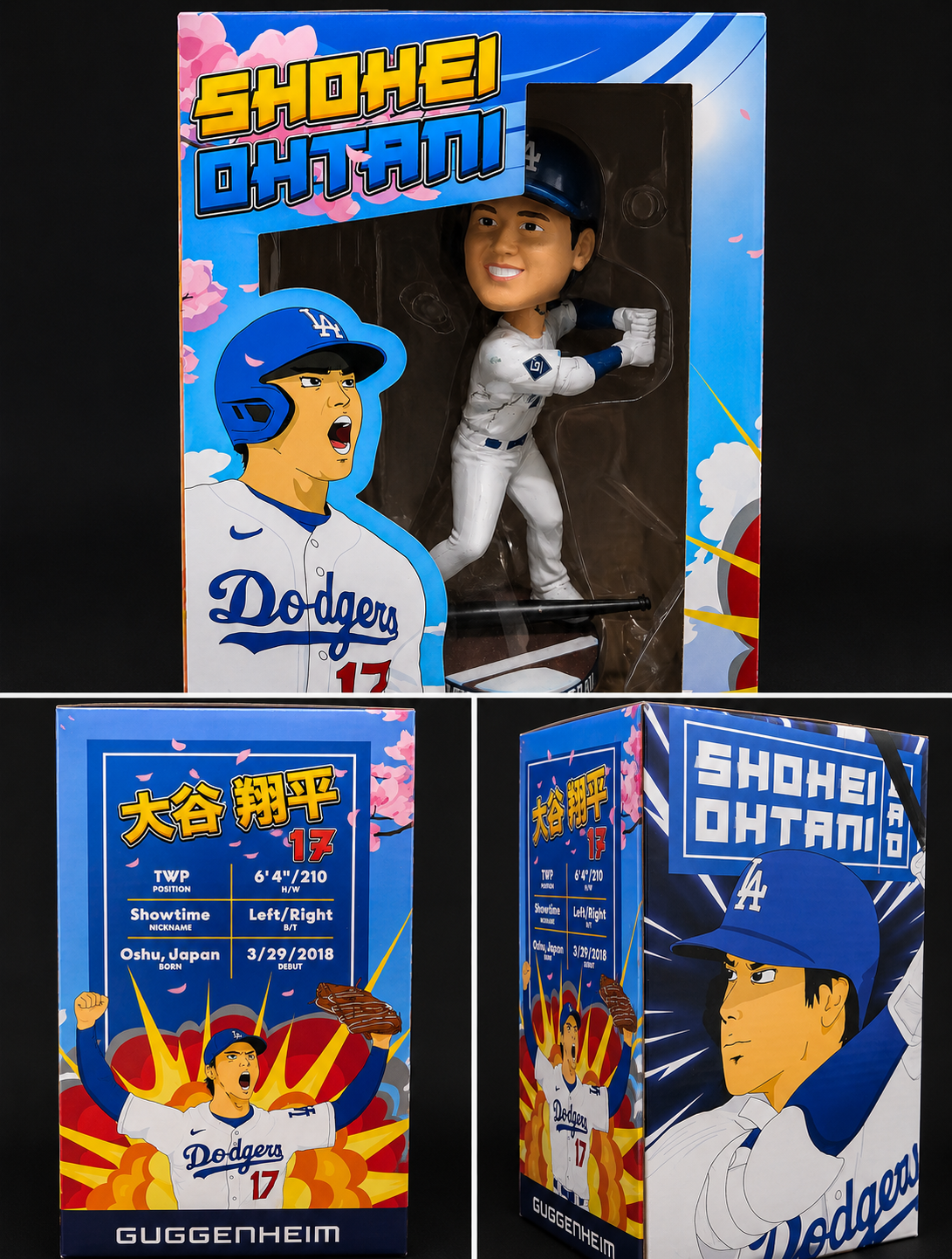 Shohei Ohtani Los Angeles Dodgers Batting Bobblehead