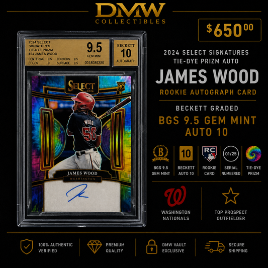 2024 Select Signatures Tie-Dye Prizm Auto James Wood