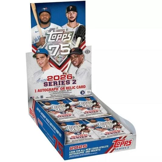 2026 Topps MLB Baseball Series 2 Hobby Box
