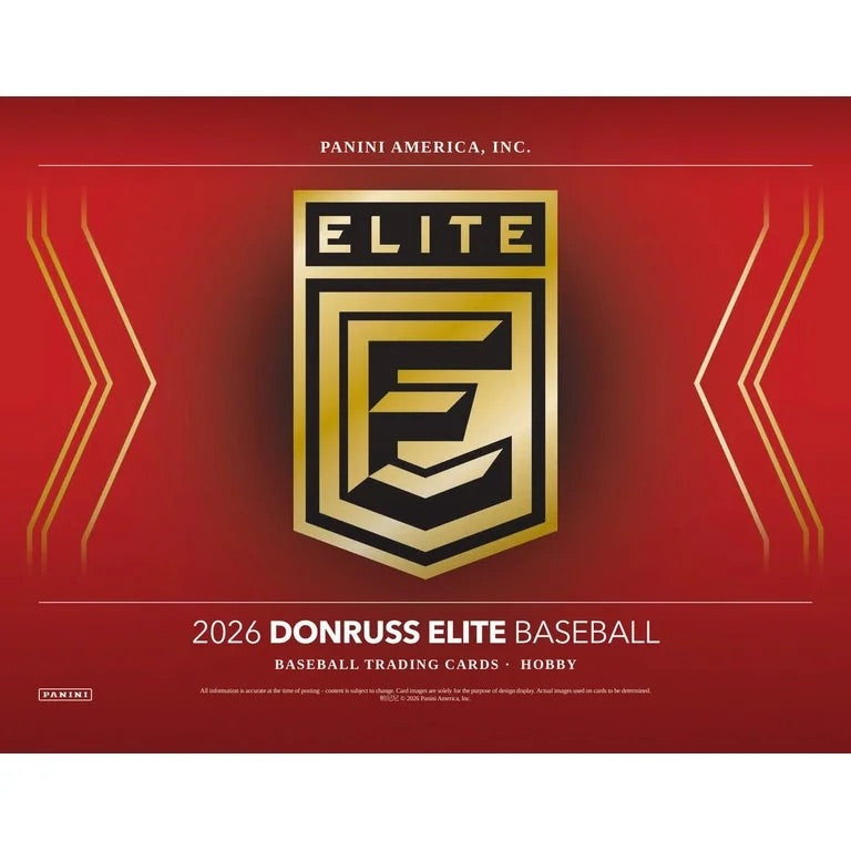 2026 Panini Donruss Elite Baseball Hobby Box – Factory Sealed