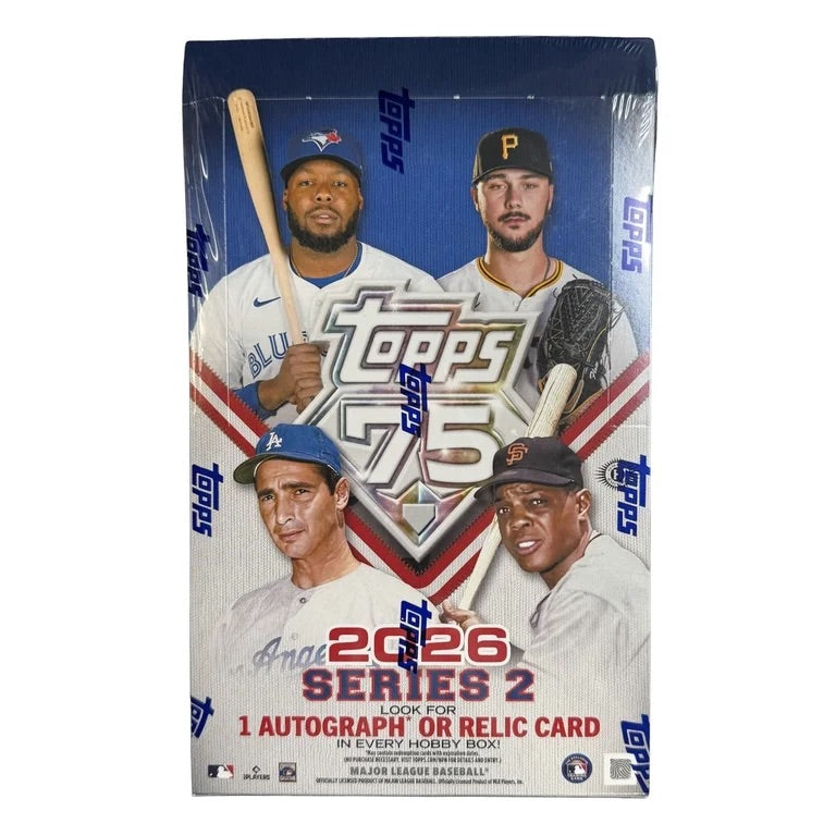 2026 Topps MLB Baseball Series 2 Hobby Box