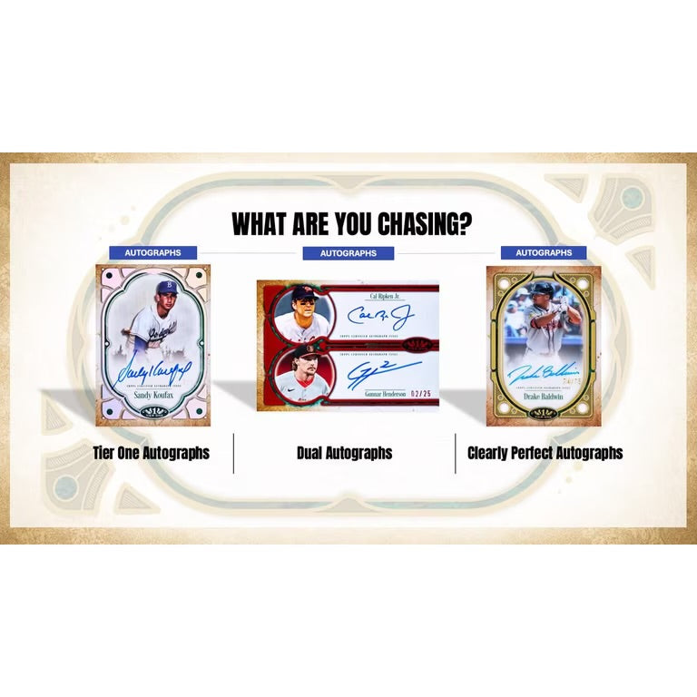 2026 Topps Tier One Baseball Hobby Box