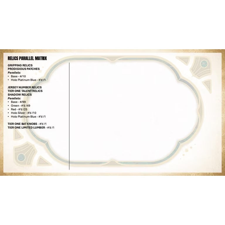 2026 Topps Tier One Baseball Hobby Box